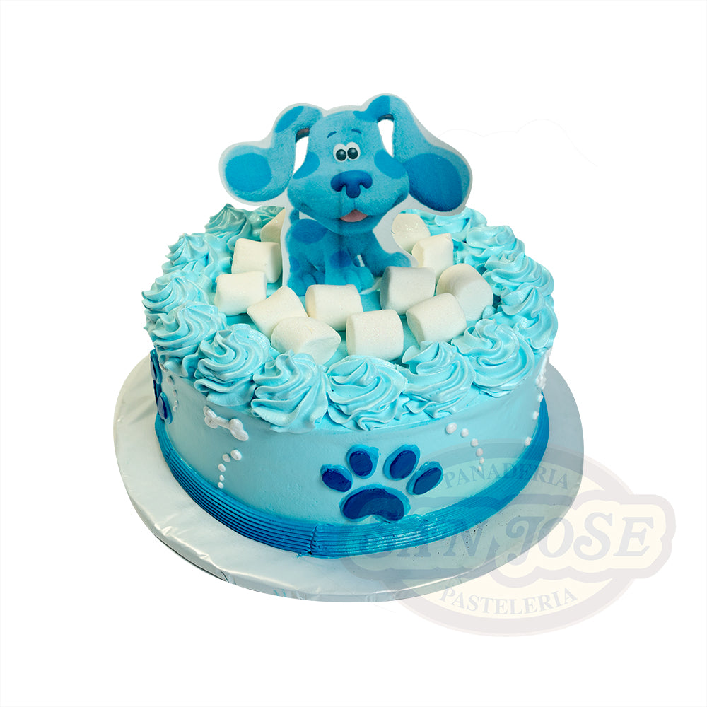 BLUEY CON GLOBOS - Pastelería San José